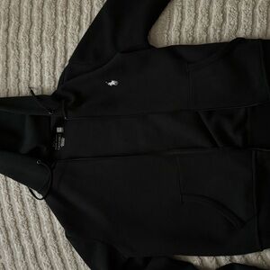 Ralph Lauren double knit full zip hoodie